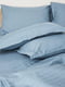 Комплект постельного белья из страйп сатина «Ultramarine» детский: пододеяльник (110х140 см) и наволочки (2х40х60 см) | 6570663 | фото 5
