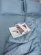 Комплект постельного белья из страйп сатина «Ultramarine» детский: пододеяльник (110х140 см) и наволочки (2х40х60 см) | 6570663 | фото 6