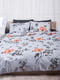 Комплект постельного белья Ranforce Elite «Piwonie Gray» евро: пододеяльник (200х220 см) и наволочки (50х70 см; 4 шт.) | 6570850