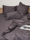 Комплект постельного белья Satin Premium «Rain Cloud» двуспальный: пододеяльник: 175х210, наволочки: 2х70х70 см | 6571169 | фото 4
