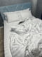 Комплект постельного белья Satin Premium «Royal White» полуторный: пододеяльник (143х210 см), наволочки (4х70х70 см) | 6571205 | фото 6