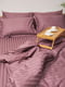 Комплект постельного белья Satin Stripe «Garnet» полуторный: пододеяльник: 143х210 см, наволочки: 2х50х70 см | 6571318 | фото 4