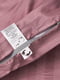 Комплект постільної білизни Satin Stripe «Garnet» полуторний: підковдра: 143х210 см, наволочки: 2х50х70 см | 6571318 | фото 8
