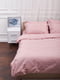 Комплект постельного белья Satin Stripe «Pink» полуторный: пододеяльник: 143х210 см, наволочки: 2х70х70 см | 6571323 | фото 2