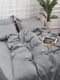 Комплект постельного белья Satin Stripe «Stripe Gray» полуторный: пододеяльник: 143х210, наволочки: 2х50х70 см | 6571326 | фото 6