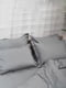 Комплект постельного белья Satin Stripe «Stripe Gray» полуторный: пододеяльник: 143х210, наволочки: 2х50х70 см | 6571326 | фото 7