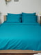 Комплект постельного белья Satin Stripe «Turkish Blue» полуторный: пододеяльник: 143х210 см, наволочки: 2х70х70 см | 6571339