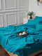 Комплект постельного белья Satin Stripe «Turkish Blue» полуторный: пододеяльник: 143х210 см, наволочки: 2х70х70 см | 6571339 | фото 6