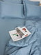 Комплект постельного белья Satin Stripe «Ultramarine» полуторный: пододеяльник: 143х210 см, наволочки: 4х50х70 см | 6571344 | фото 5