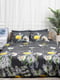 Комплект постельного белья Бязь Gold Люкс «Dandelion Black» семейный: пододеяльник (143х210х2 см), наволочки (2х70х70 см) | 6571714 | фото 2