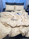 Комплект постельного белья Бязь Gold Люкс «Gray Cream» King Size: пододеяльник (220x240 см), наволочки (2х50х70 см) | 6572021 | фото 8