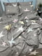 Комплект постельного белья Бязь Gold Люкс «Gray Stars» семейный: (160х220х2 см), наволочки (4х50х70 см) | 6572069 | фото 7