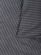 Комплект постельного белья Бязь Gold Люкс «Gray Stripe» евро: пододеяльник (200х220 см) наволочки (2х70х70 см) | 6572106 | фото 5