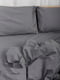 Комплект постельного белья Бязь Gold Люкс «Gray» двуспальный: пододеяльник (175х210 см), наволочки (4х50х70 см) | 6572127 | фото 6