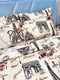 Комплект постельного белья Бязь Gold Люкс «Paris» семейный: пододеяльник (143х210х2 см), наволочки (4х70х70 см) | 6572441 | фото 3