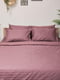 Комплект постельного белья Satin Stripe «Garnet» двуспальный: пододеяльник: 175х210, наволочки: 4х50х70 см | 6572797 | фото 3
