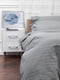Комплект постельного белья Satin Stripe «Stripe Gray» двуспальный: пододеяльник: 175х210 см, наволочки: 2х50х70 см | 6572835 | фото 4