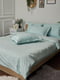 Комплект постільної білизни Satin Stripe "Stripe Mint" King Size 220x240 см, наволочки: 4х50х70 см | 6572873 | фото 6