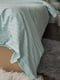 Комплект постельного белья Satin Stripe «Stripe Mint» King Size 220x240 см, наволочки: 4х70х70 см | 6572874 | фото 4