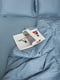 Комплект постельного белья Satin Stripe «Ultramarine» двуспальный: пододеяльник: 175х210 см, наволочки: 2х50х70 см | 6572915 | фото 6