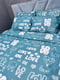 Комплект постельного белья Микросатин Premium «Love Aqua» King Size 220x240 см, наволочки: 2х50х70 см | 6573006 | фото 3