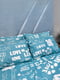 Комплект постельного белья Микросатин Premium «Love Aqua» двуспальный: пододеяльник: 175х210 см, наволочки: 2х70х70 см | 6573011 | фото 4