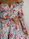 Платье мини корсетное розово-голубого цвета | 6576233 | фото 6