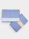 Комплект постельного белья синего цвета евро | 6576457 | фото 2