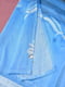 Комплект постельного белья голубого цвета с цветочным принтом евро | 6576516 | фото 3