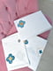 Комплект постельного белья белое с цветочным принтом евро | 6576517 | фото 2