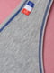 Трусы-стринги серого цвета с логотипом бренда | 6576703 | фото 3