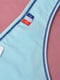 Трусы-стринги голубого цвета с логотипом бренда | 6576704 | фото 3