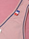 Трусы-стринги пудрового цвета с логотипом бренда | 6576709 | фото 3