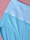 Трусы женские полубатальные голубого цвета в полоску | 6576911 | фото 3