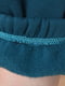 Спортивные штаны на флисе темно-зеленого цвета | 6577144 | фото 4