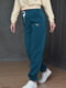 Спортивні штани на смарагдовому кольорі | 6577150 | фото 2