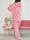 Спортивный костюм плюш розового цвета | 6577162 | фото 3