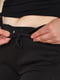 Прямые брюки черного цвета с декором | 6577230 | фото 4