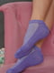 Носки короткие фиолетового цвета | 6577241 | фото 2
