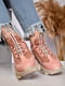 Кросівки рожеві з масивною підошвою | 6577317 | фото 2