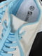 Білі кросівки на синій шнурівці | 6577329 | фото 4