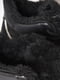 Кроссовки на меху черно-белые | 6577334 | фото 4