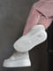 Кросівки на хутрі білого кольору із сірими вставками | 6577345 | фото 3