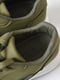 Кросівки кольору хакі з чорними вставками | 6577366 | фото 4
