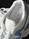 Кросівки біло-блакитного кольору на шнурівці | 6577371 | фото 4