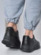 Кросівки чорного кольору на шнурівці | 6577381 | фото 3