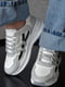 Кросівки біло-сірого кольору | 6577382 | фото 2