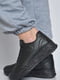 Кросівки чорного кольору на шнурівці | 6577388 | фото 2