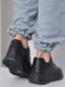 Кросівки чорного кольору на шнурівці | 6577388 | фото 3