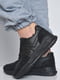 Кросівки чорного кольору на шнурівці | 6577397 | фото 2